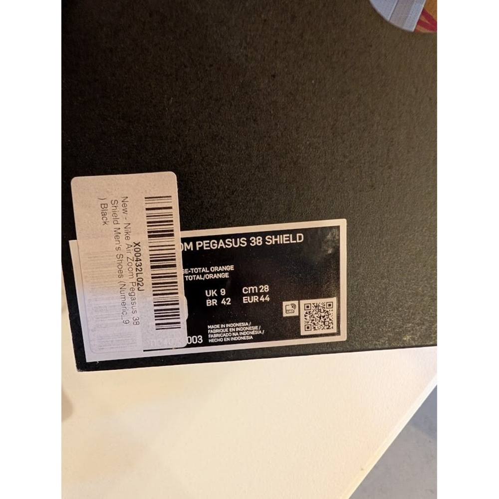 Nike Men's Gymnastics‎ Running Shoes Black/Orange Size 10 - New - Picture 5 of 5